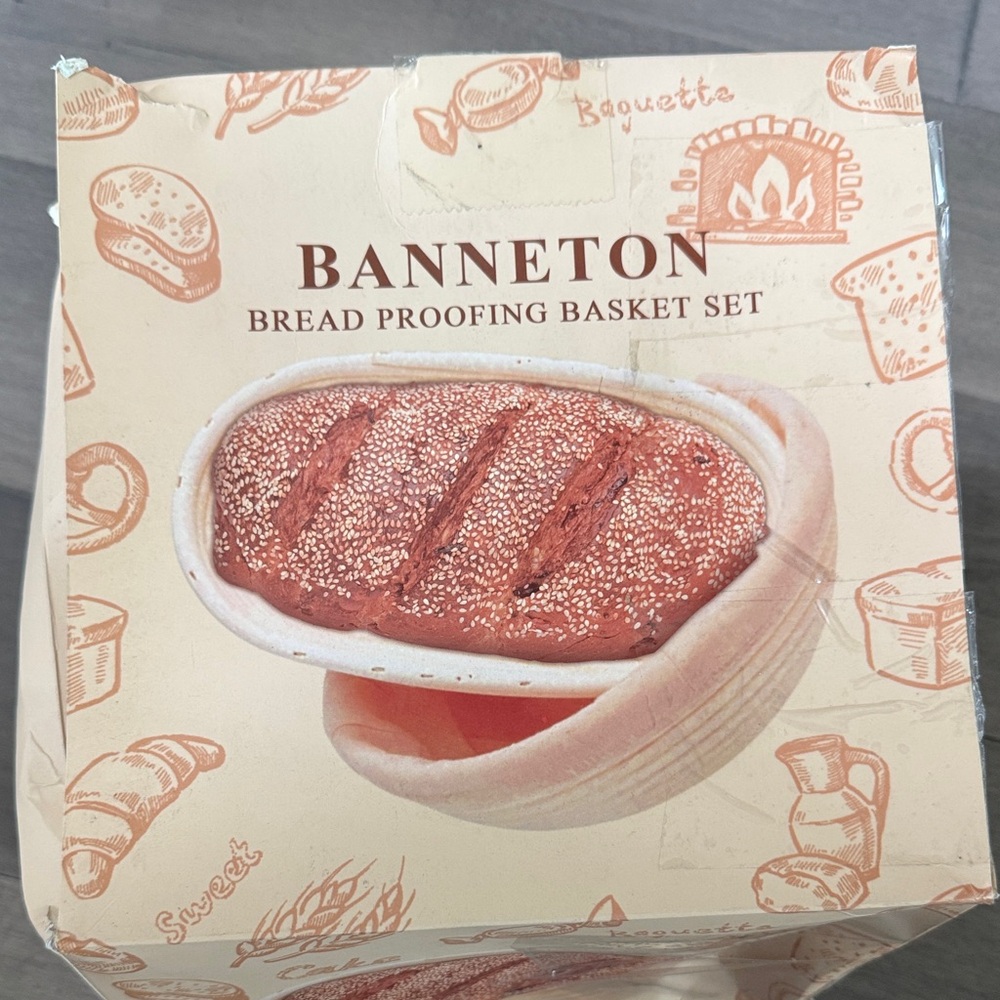 Banneton Bread Proofing Basket Set